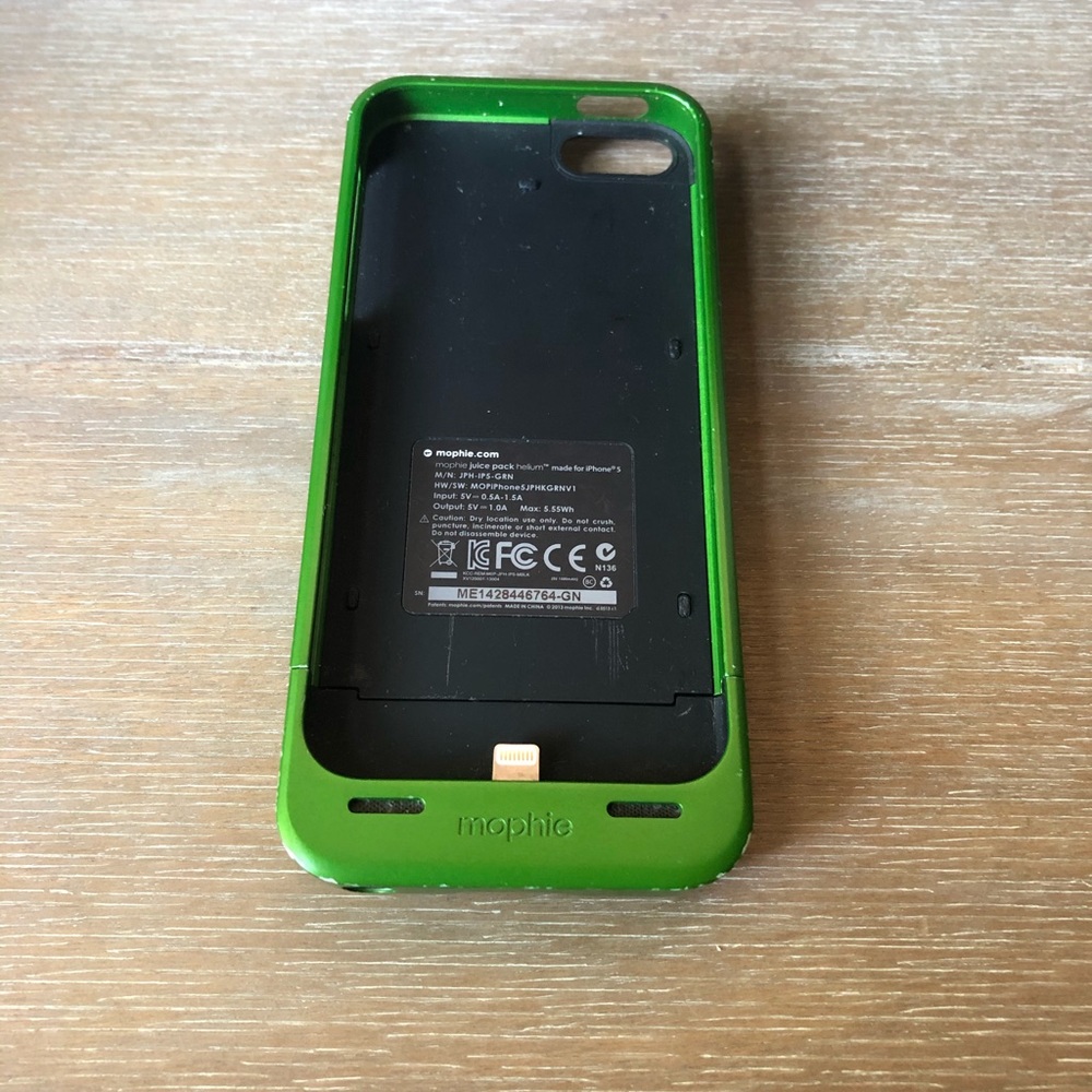 Mophie iPhone5/5s/SE charger case